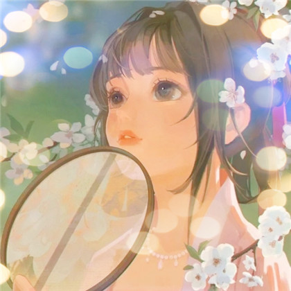 夜景特效女生高清唯美头像