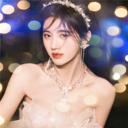 夜景特效女生高清唯美头像