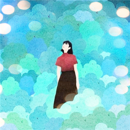 夜景特效女生高清唯美头像