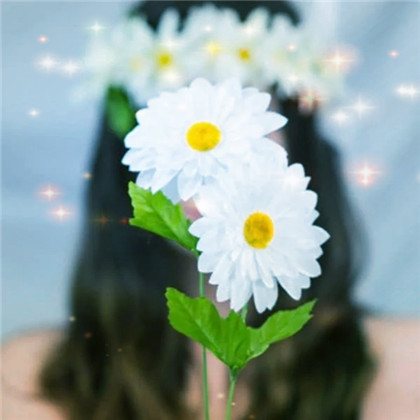 唯美星光特效女生高清头像