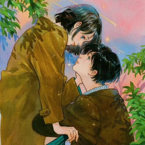 羞羞的男女两人一张头像