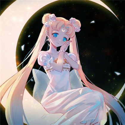 唯美星光特效女生高清头像