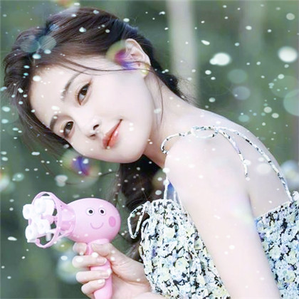 冬天飞雪特效女生唯美头像