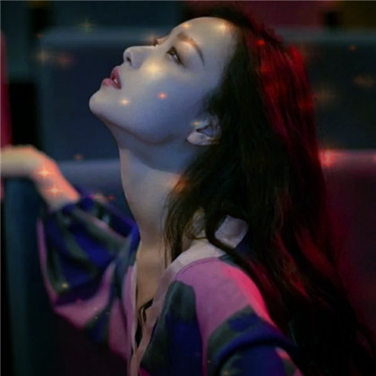 唯美星光特效女生高清头像