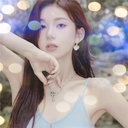 夜景特效女生高清唯美头像