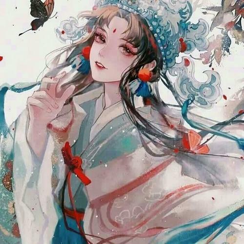 微信中国风头像女