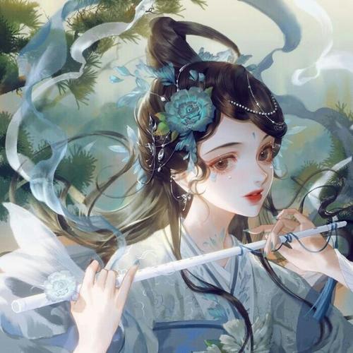 微信中国风头像女