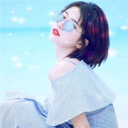 唯美星光特效女生高清头像