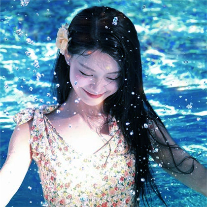 唯美星光特效女生高清头像