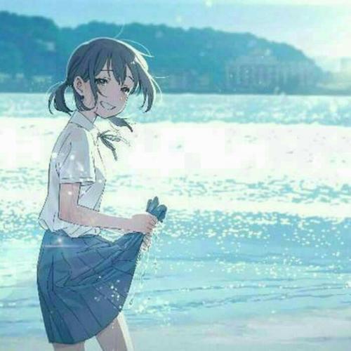 女生旅行旅游唯美高清头像 