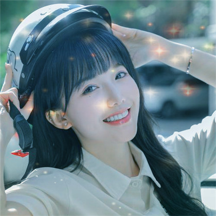 唯美星光特效女生高清头像
