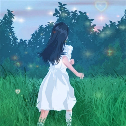 唯美星光特效女生高清头像