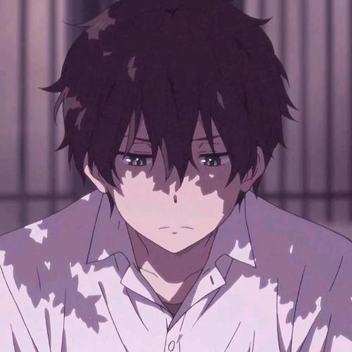 男生高清孤独emo悲伤头像