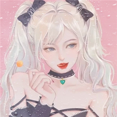水珠特效唯美高清女生头像