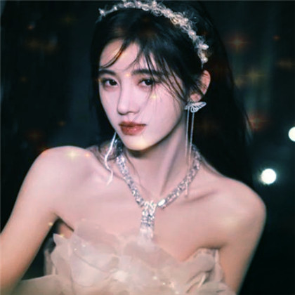 唯美星光特效女生高清头像