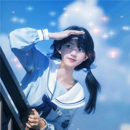 唯美星光特效女生高清头像