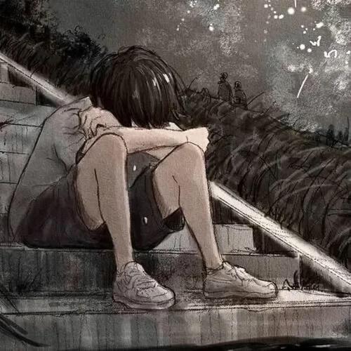 孤独感拉满的头像男