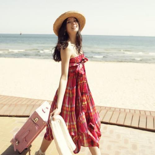 女生旅行旅游唯美高清头像 