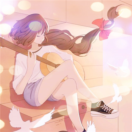 夜景特效女生高清唯美头像