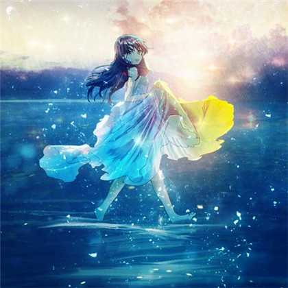 唯美星光特效女生高清头像