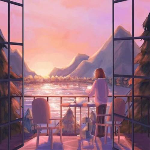 女生旅行旅游唯美高清头像 