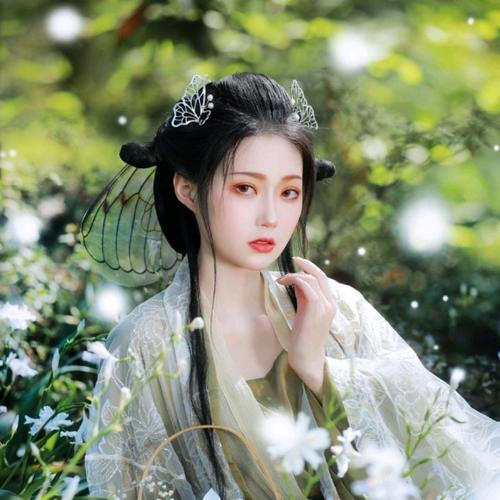 森系古风女生头像