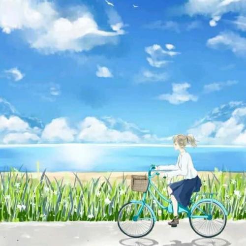 女生旅行旅游唯美高清头像 