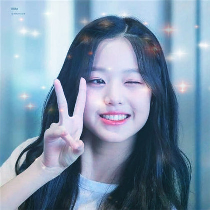 唯美星光特效女生高清头像