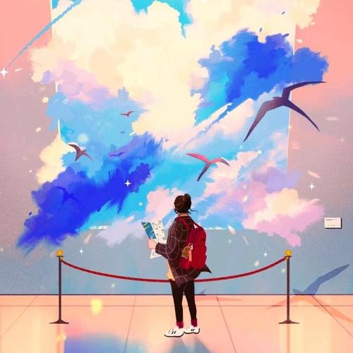 励志努力的动漫女生头像