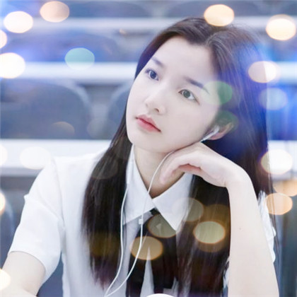 夜景特效女生高清唯美头像