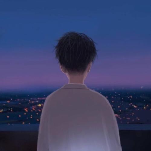 男生高清孤独emo悲伤头像
