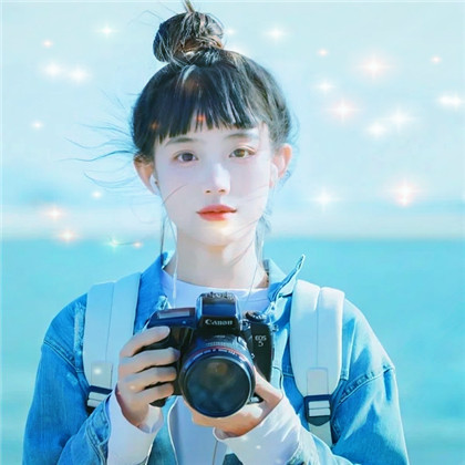 唯美星光特效女生高清头像