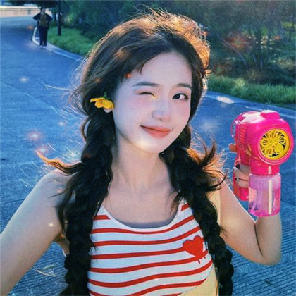 唯美星光特效女生高清头像