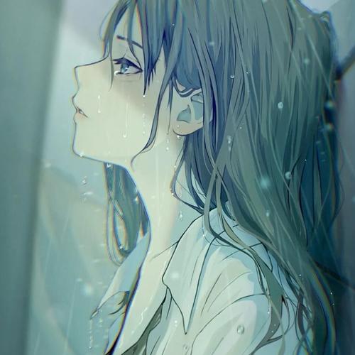 女生孤独失落伤感抑郁动漫高清头像