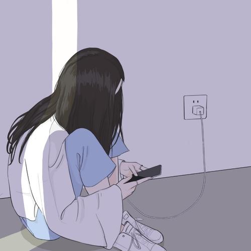 女生孤独失落伤感抑郁动漫高清头像