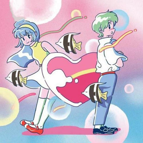 羞羞的男女两人一张头像