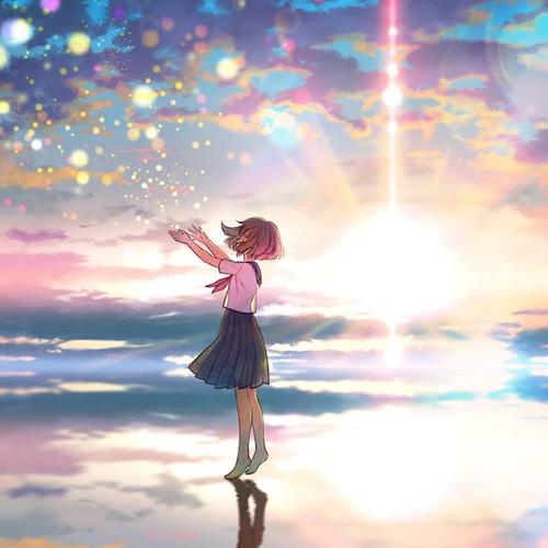 女生旅行旅游唯美高清头像 