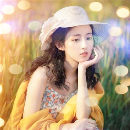 夜景特效女生高清唯美头像