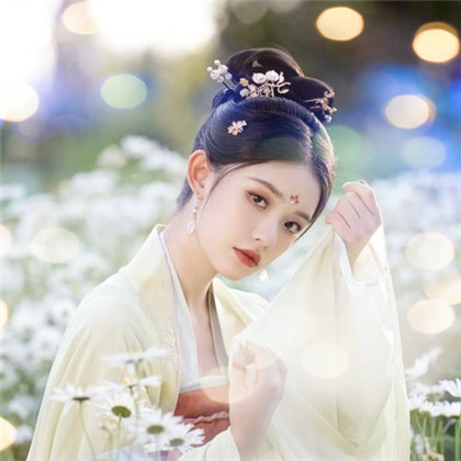 夜景特效女生高清唯美头像