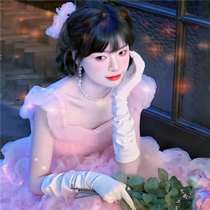 唯美星光特效女生高清头像