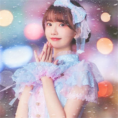 水珠特效唯美高清女生头像