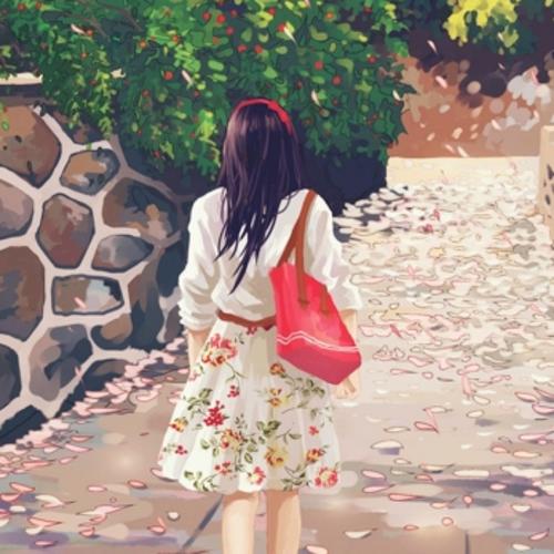 唯美一个人旅行高清微信头像