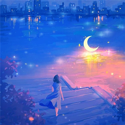 唯美星光特效女生高清头像