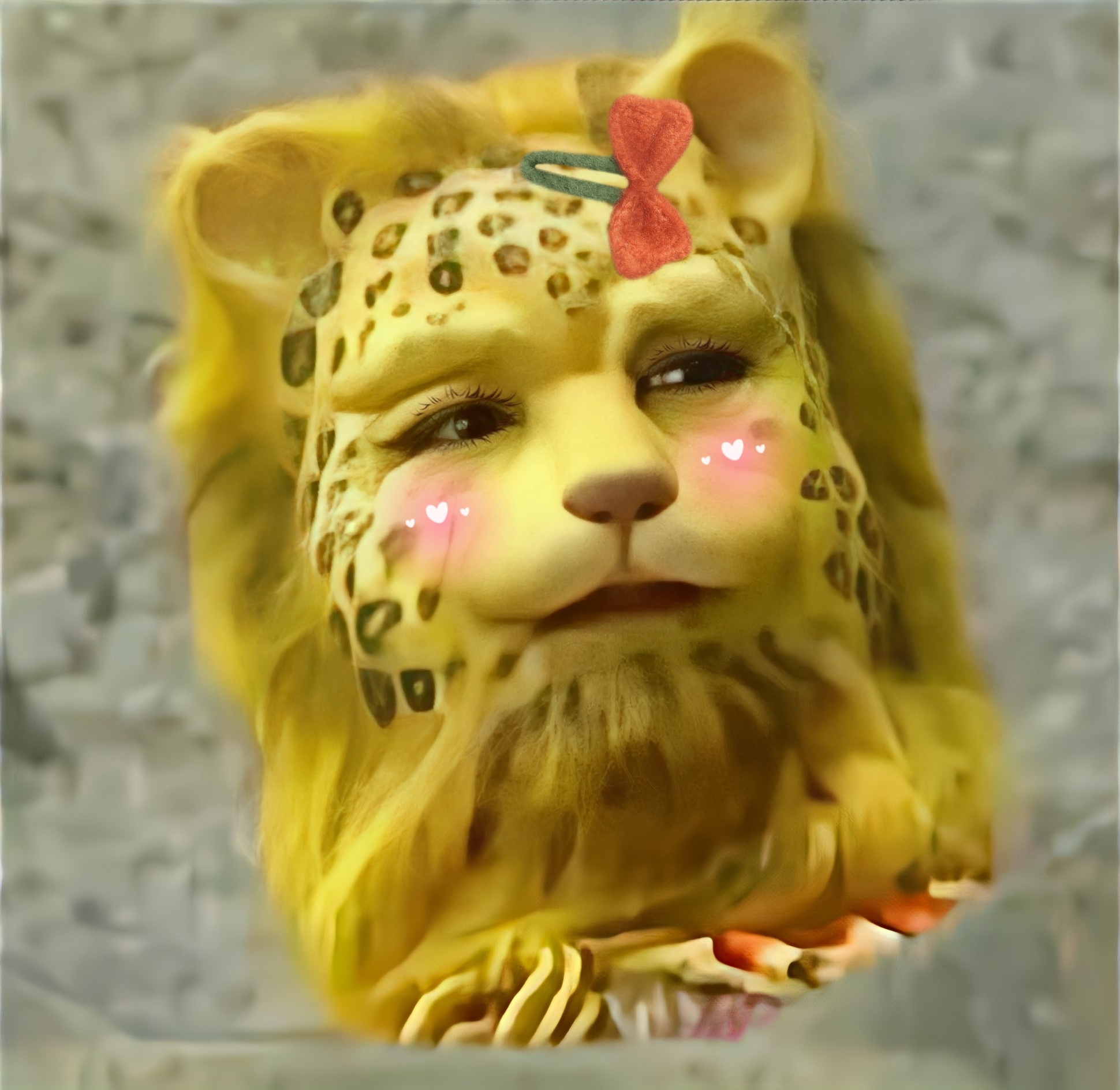 金钱豹头像最全的图片