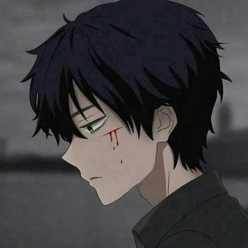 网易云emo伤感头像图片