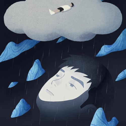 网易云伤感头像男