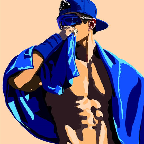 男士健身励志图片头像