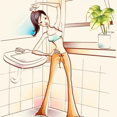 很酷的健身头像图片女