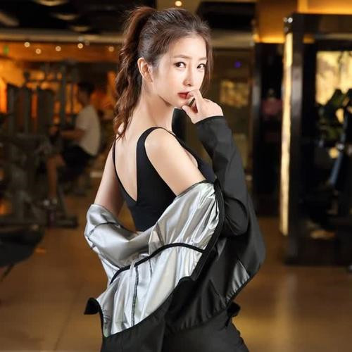 很酷的健身头像图片女