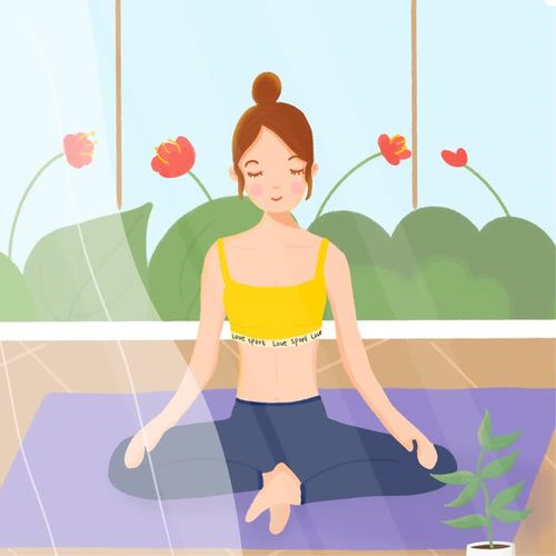 很酷的健身头像图片女